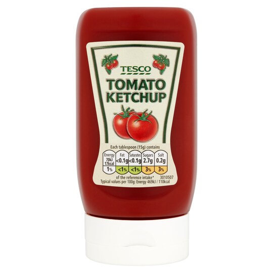 Tesco Tomato Ketchup 320G Tesco Groceries