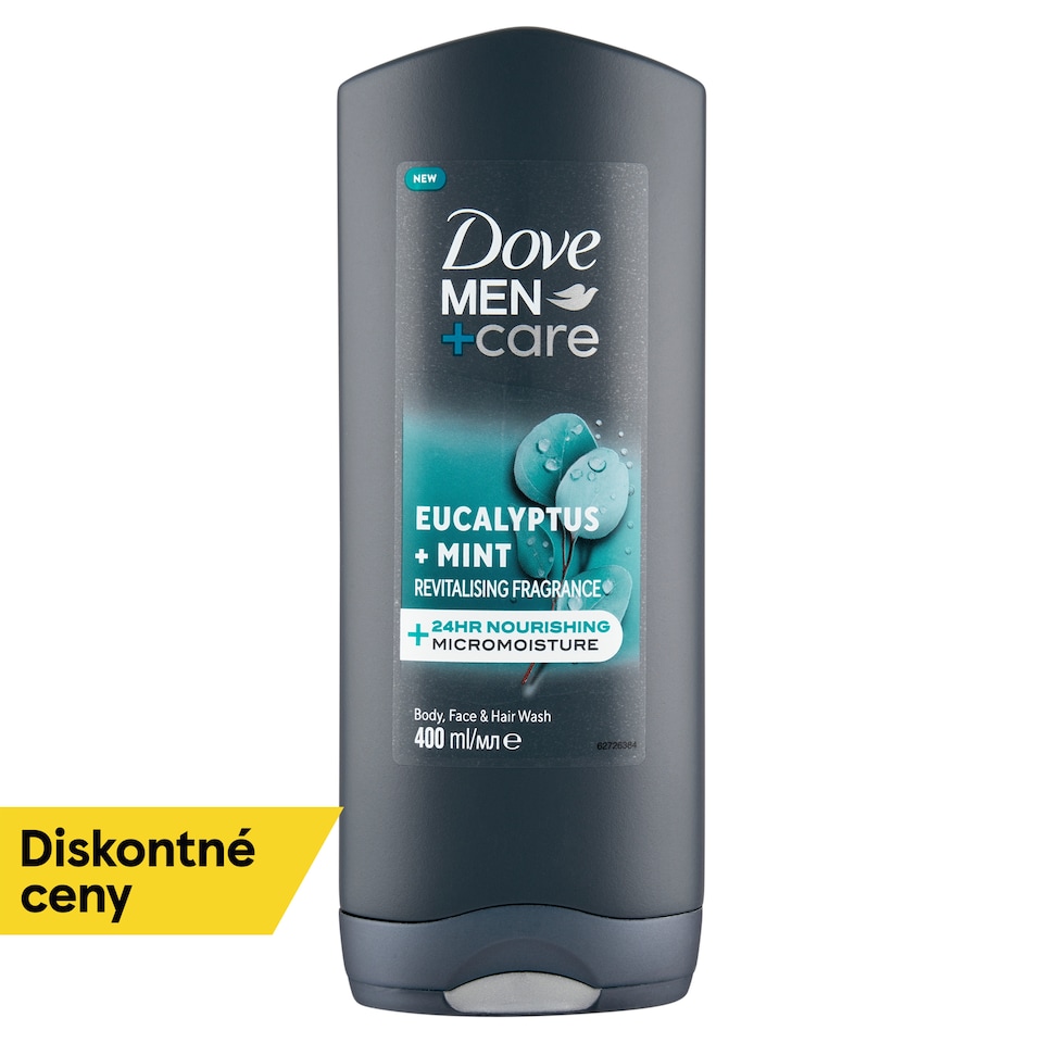 obrázok 1 z Dove Men+Care Eucalyptus Mint sprchovací gél 400 ml