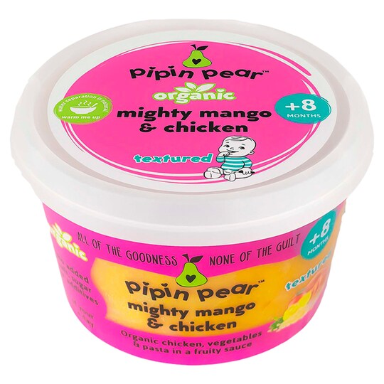 Pipin Pear Organic Mango And Chicken 170G