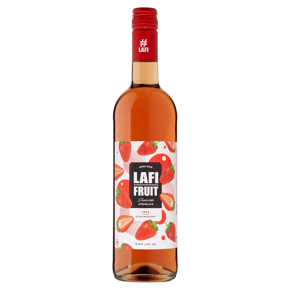 image 1 of Lafi Fruit Strawberry Flavoured Wine Cocktail 8% 0,75 l