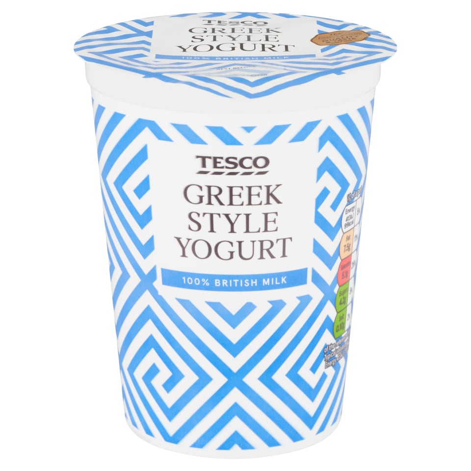 Tesco Greek Style Yogurt 500G