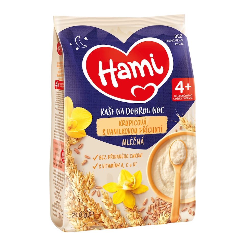 image 1 of Hami Milk Porridge Vanilla Good Night 210g