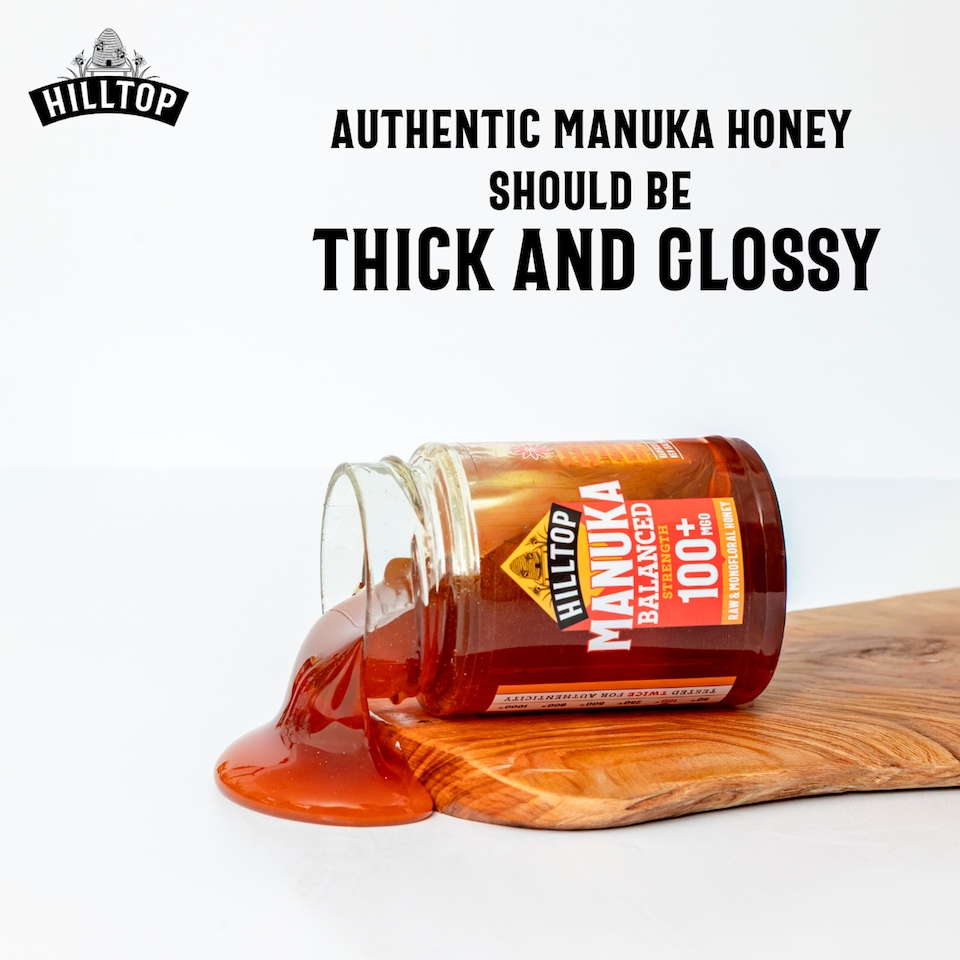 image 1 of Hilltop Premium Manuka 100+ Mgo Honey Of New Zealand 225G