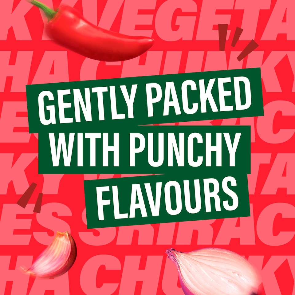 image 1 of Dolmio Intensify Pasta Sauce Spicy Sriracha Style Chunky Vegetables 400g