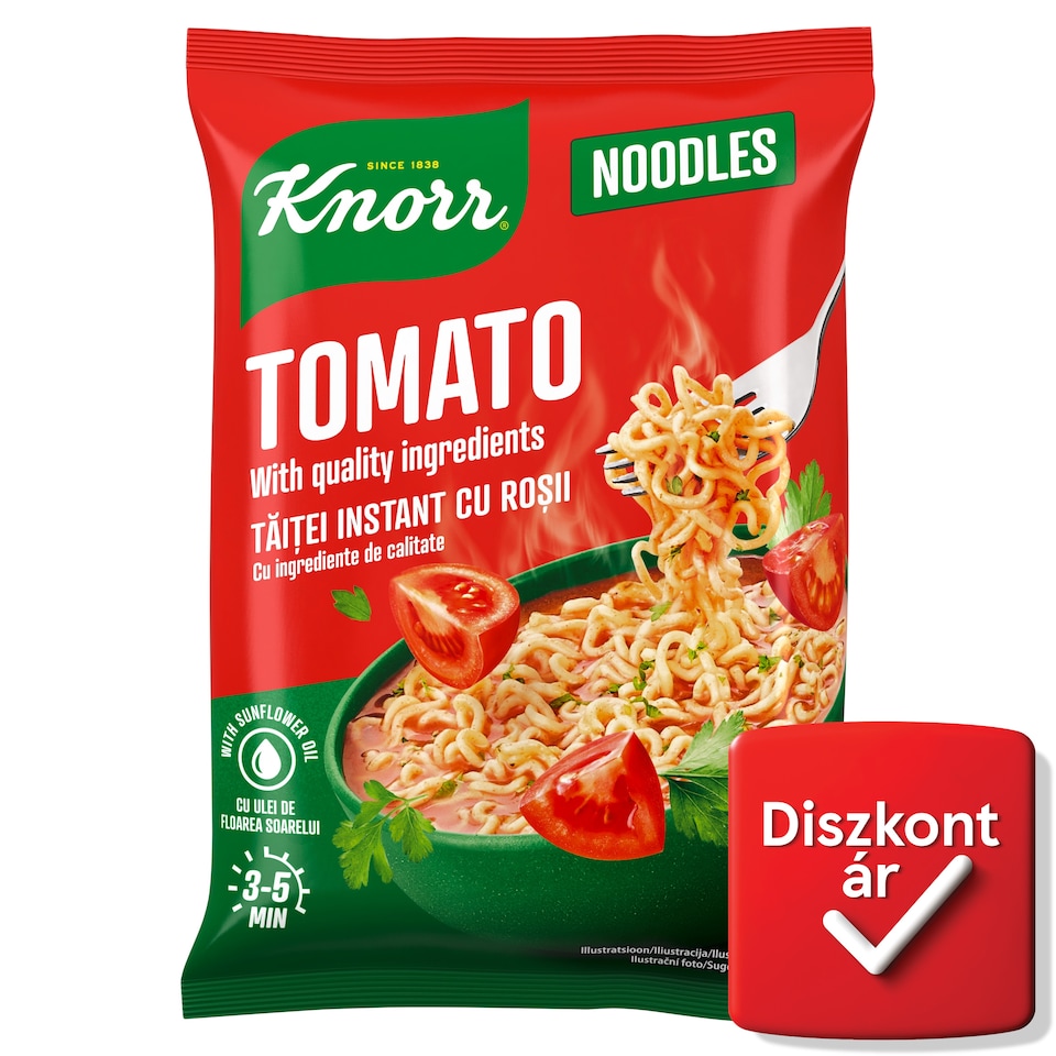 Knorr paradicsomos instant tésztás leves 65 g
