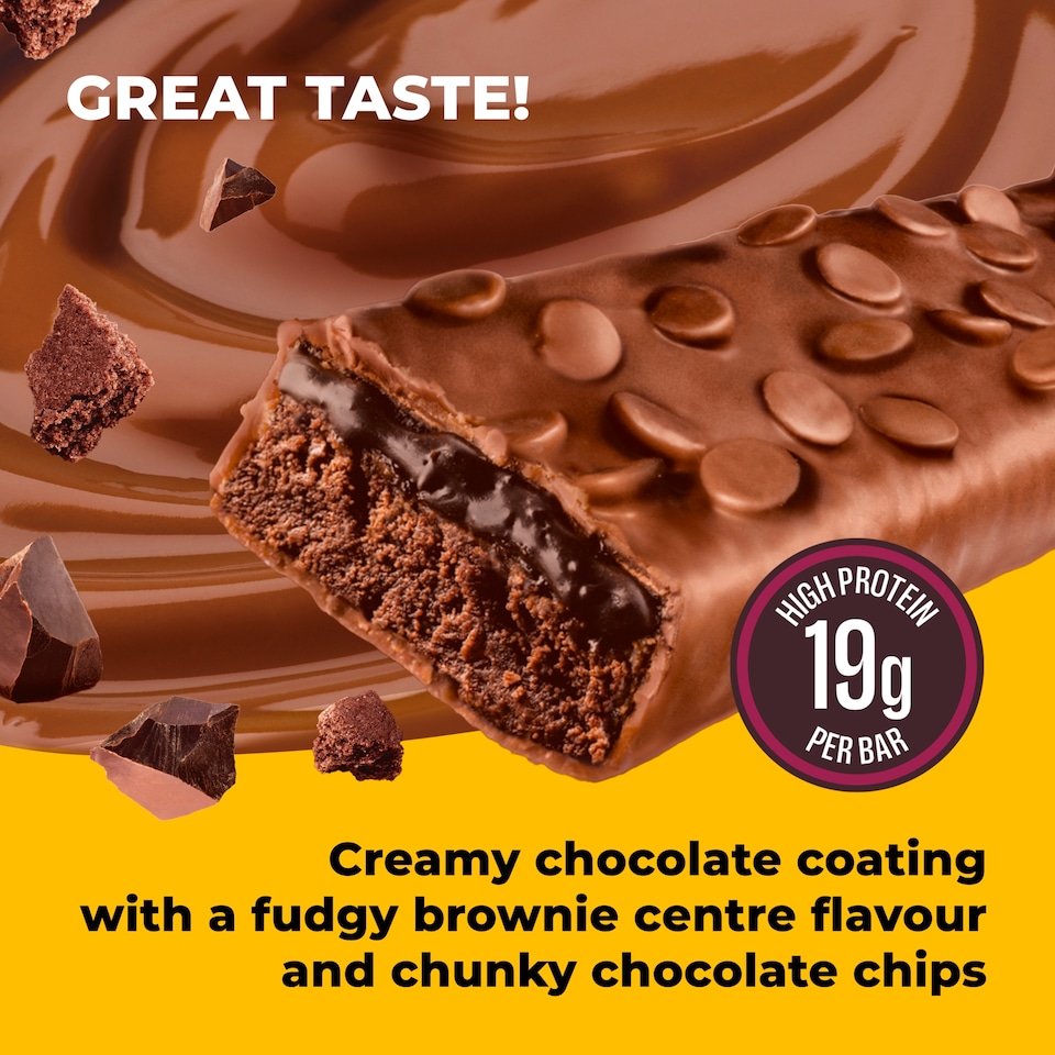 image 1 of Fulfil Chocolate Brownie Protein & Vitamin Bar 55g