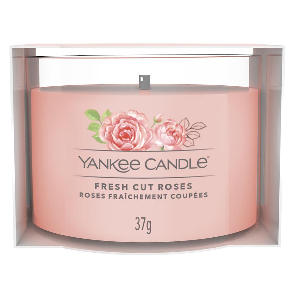 image 1 of Yankee Fresh Cut Roses Filled Votive 37g