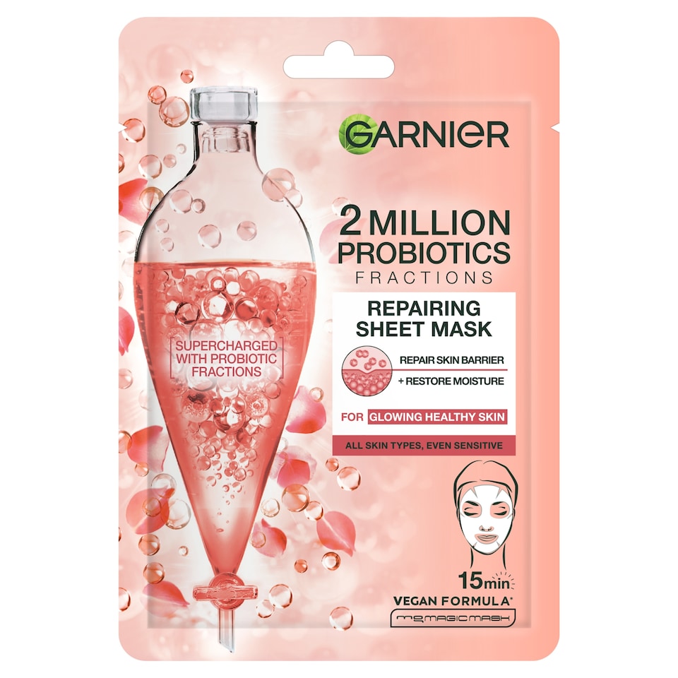 Garnier Skin Active 2 Million Probiotic Face Mask 22G