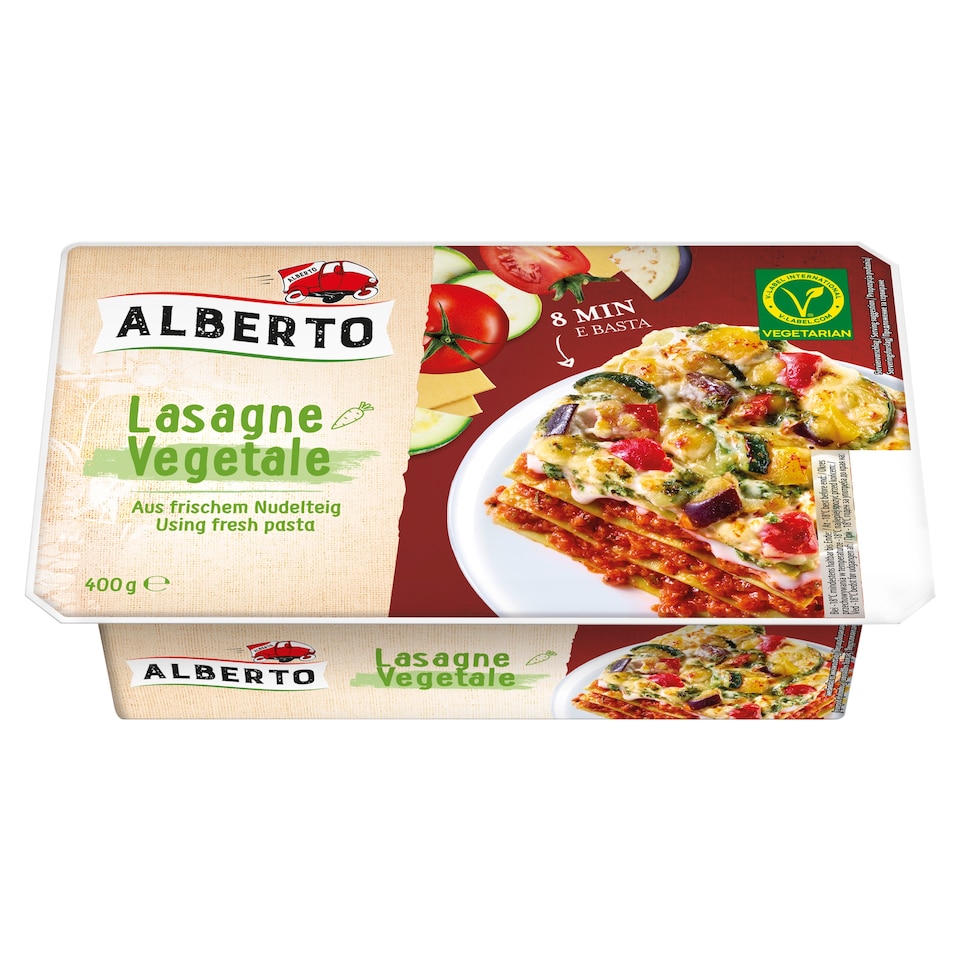 Alberto Frozen Vegetarian Lasagna 400 g