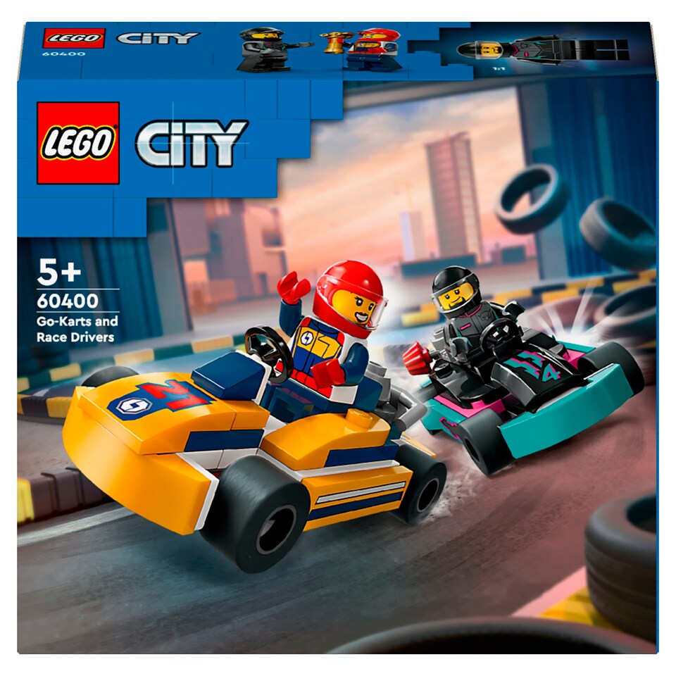 image 1 of LEGO City 60400 Go-Karts And Race Drivers