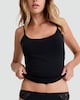 image 3 of F&F 3-Pack Cotton Rich Spaghetti Strap Vests in Multi