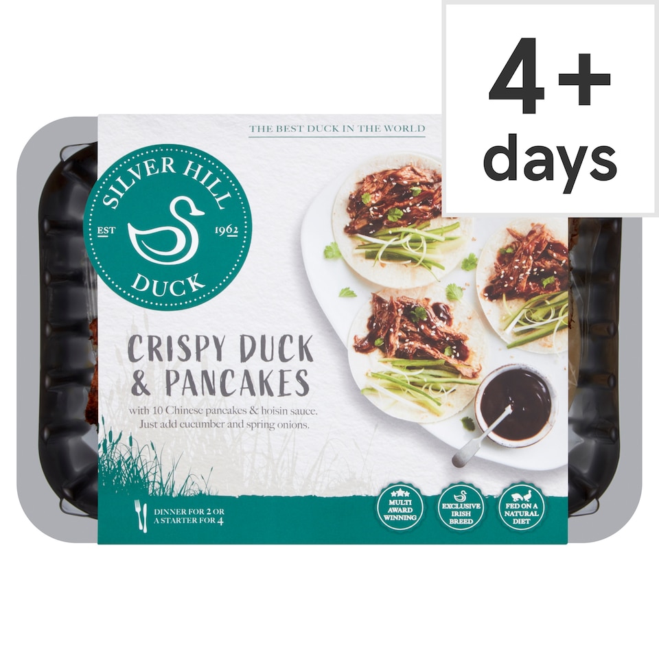 Silver Hill Crispy Half Duck World Taste Pancakes 600G