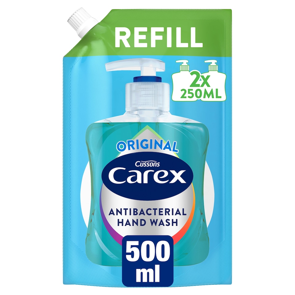 Carex Original Pure Blue Handwash Refill 500Ml