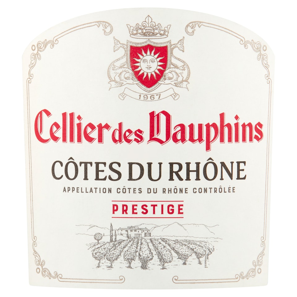 image 1 of Cellier Des Dauphins Cotes Du Rhone Blanc 75Cl