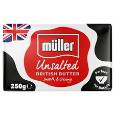 Muller Butter Block Unsalted 250g