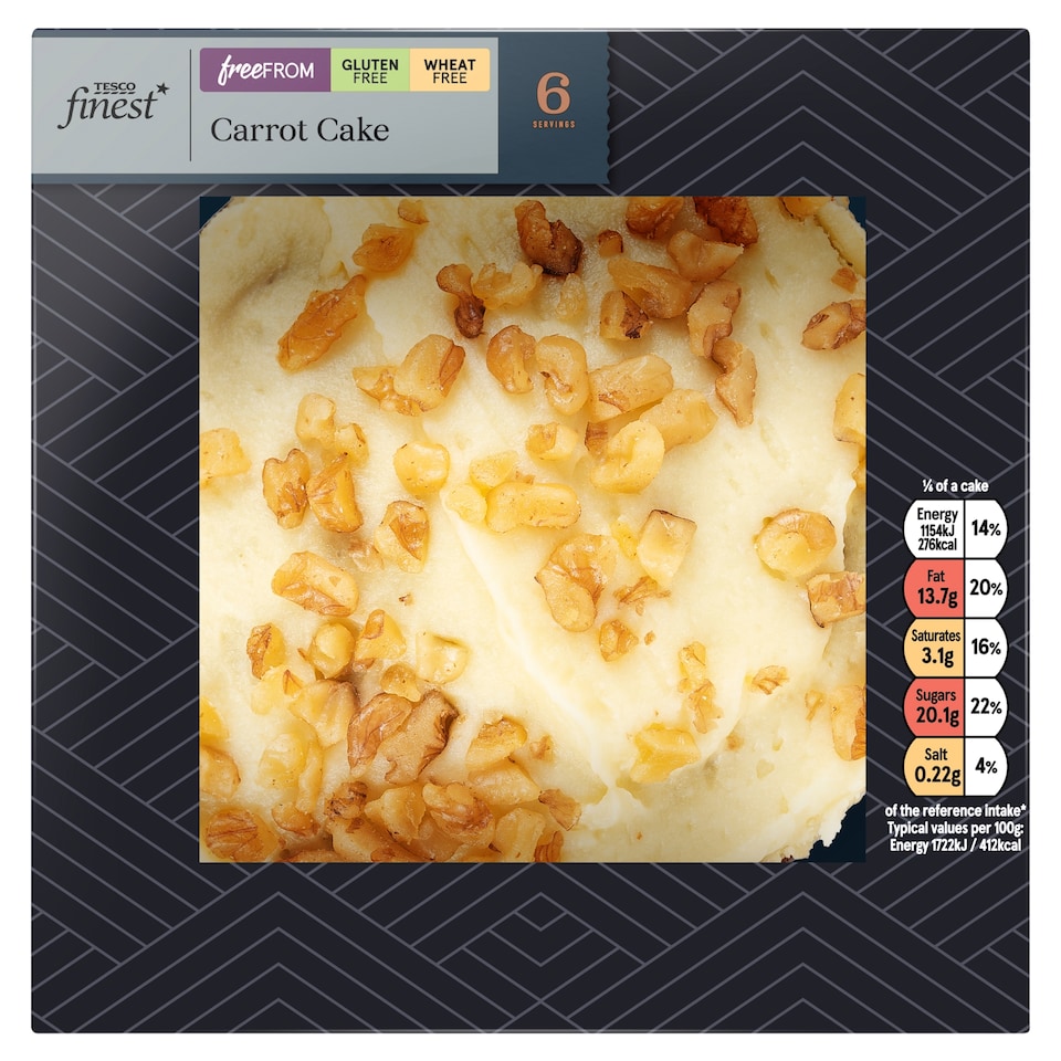 Tesco Finest Free From Carrot Cake