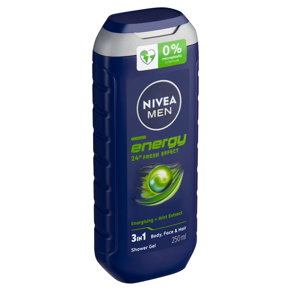 Nivea Men Energy 3 v 1 Sprchový gel 250ml