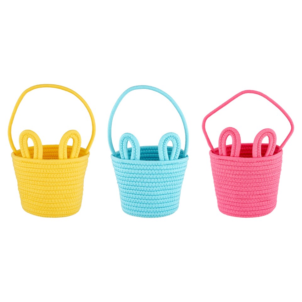 Easter Basket with Bunny Ears