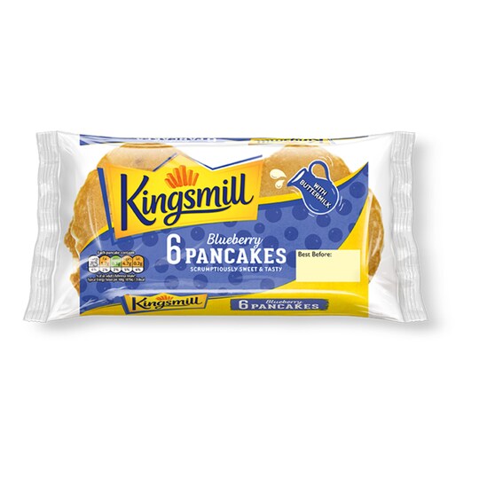 Kingsmill Blueberry Pancakes 6 Pack