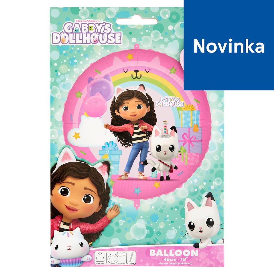 Decorata Party Dreamworks Gabby's Dollhouse balón 46 cm