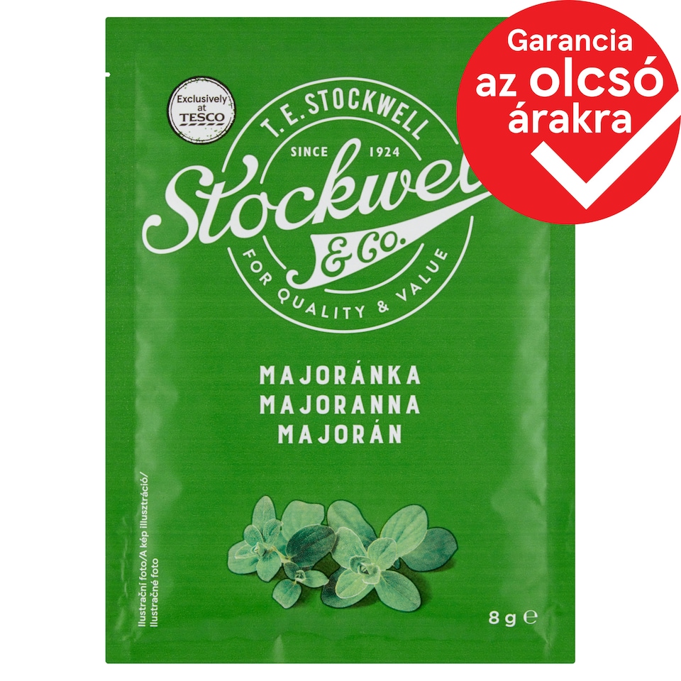 Stockwell & Co. Dried, Crumbled Marjoram 8 g