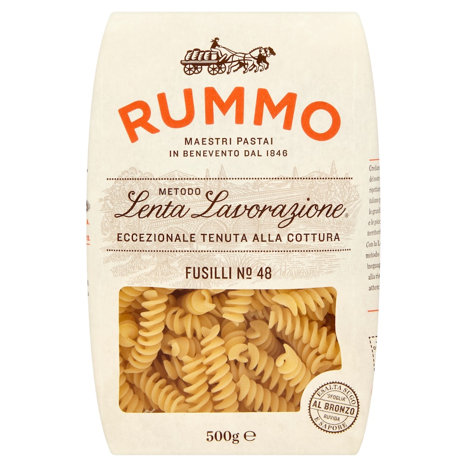 Obrázek 1 pro produkt Rummo Fusilli semolinové těstoviny 500g