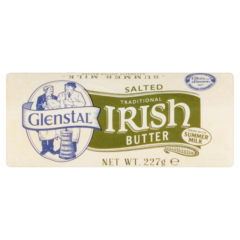 Glenstal Irish Creamery Salted Butter 227G