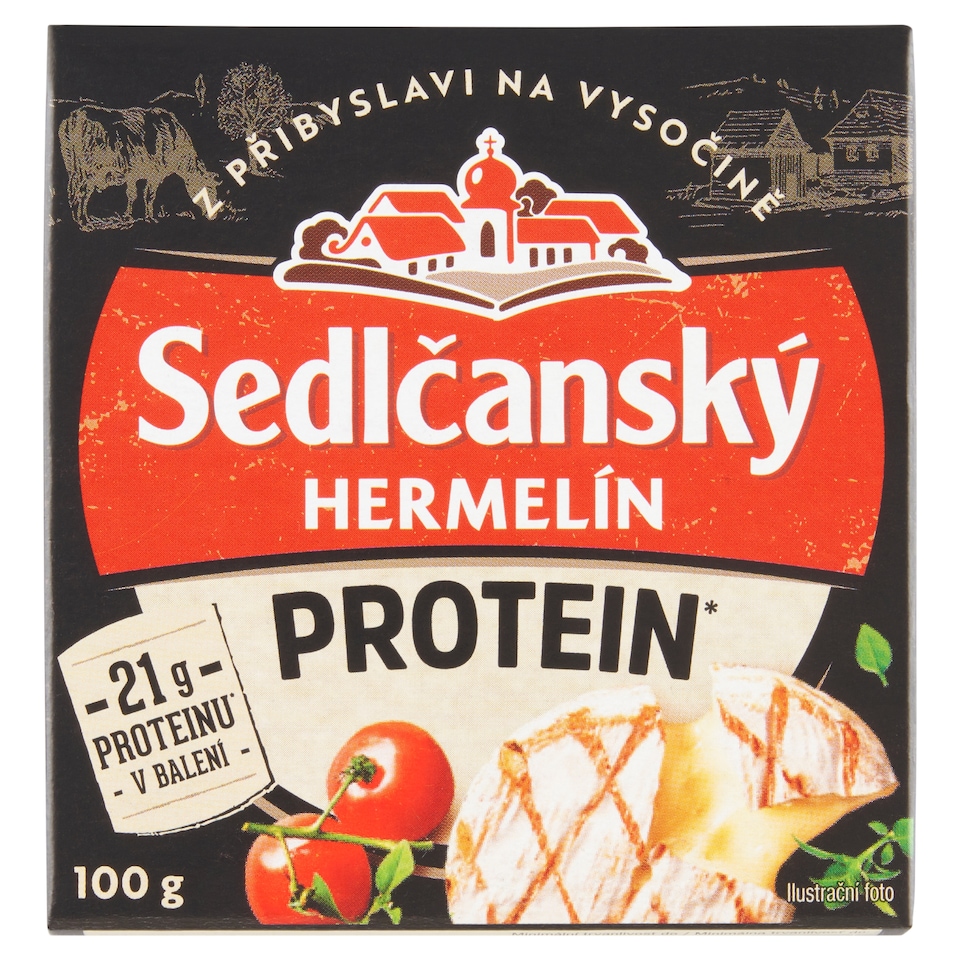obrázok 1 z Sedlčanský Hermelín PROTEIN 100 g
