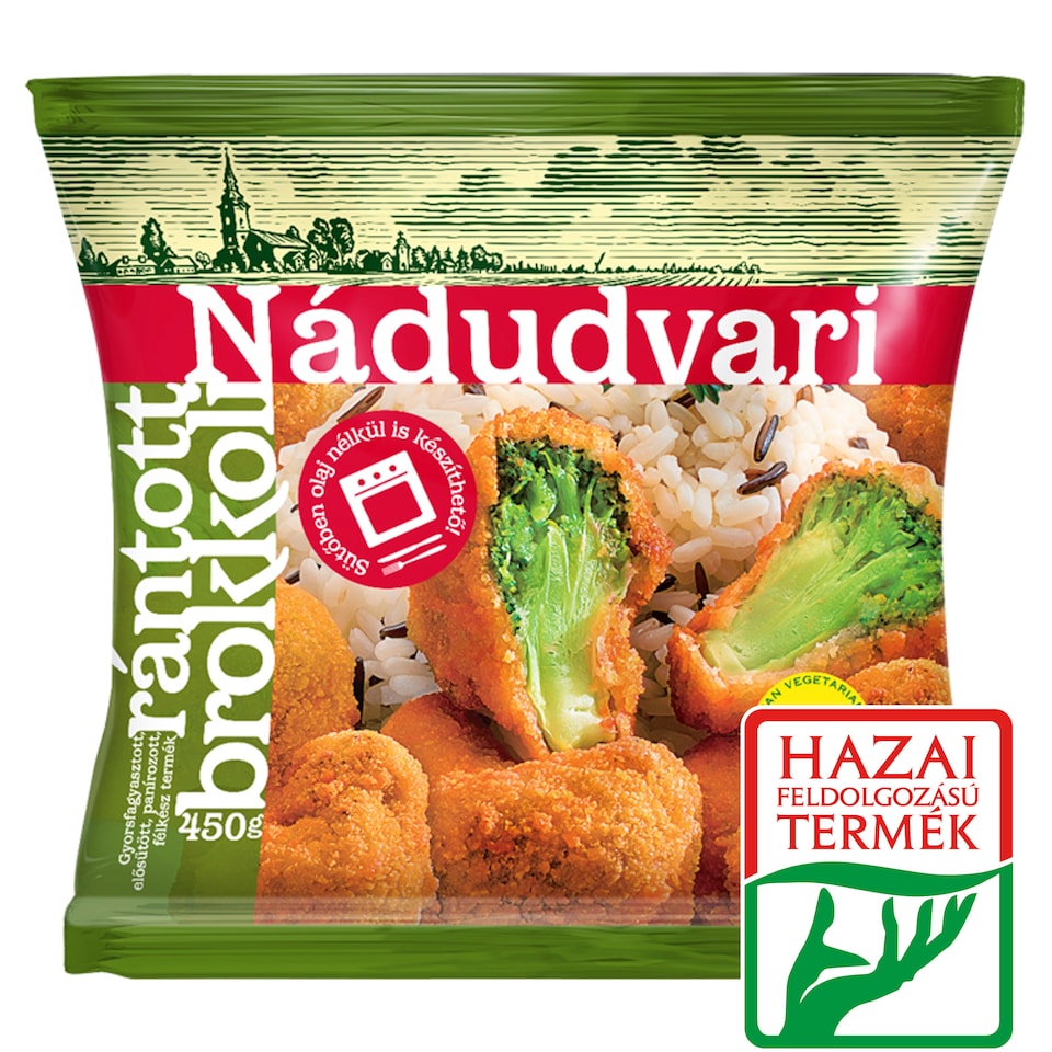 Nádudvari gyorsfagyasztott rántott brokkoli 450 g