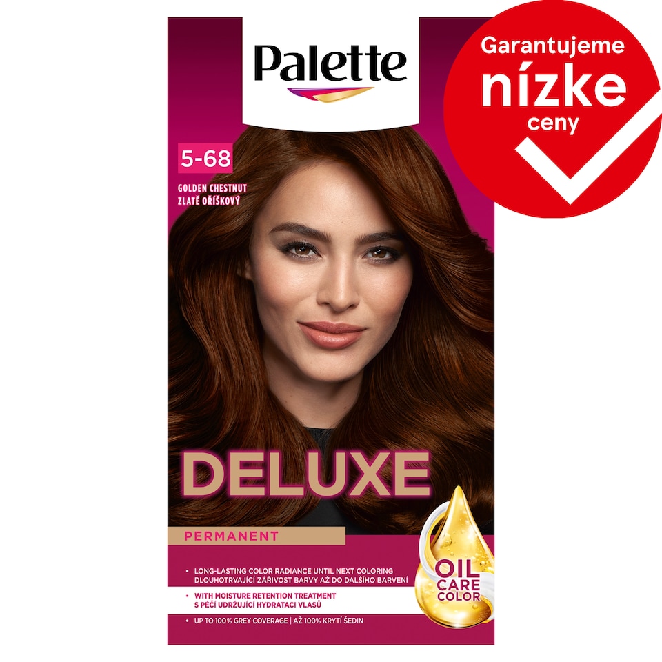 obrázok 1 z Palette Deluxe farba na vlasy Zlato orieškový 5-68