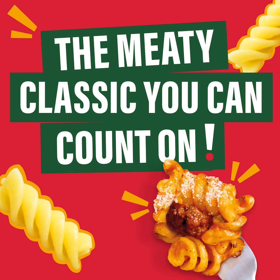 image 1 of Dolmio Classics Meatballs Fusilli Pasta Ready Meal 250g