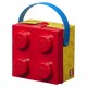 image 1 of Lego Box With Handle Red 165 x 173 x 116 mm