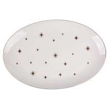 F&F home Gold star platter