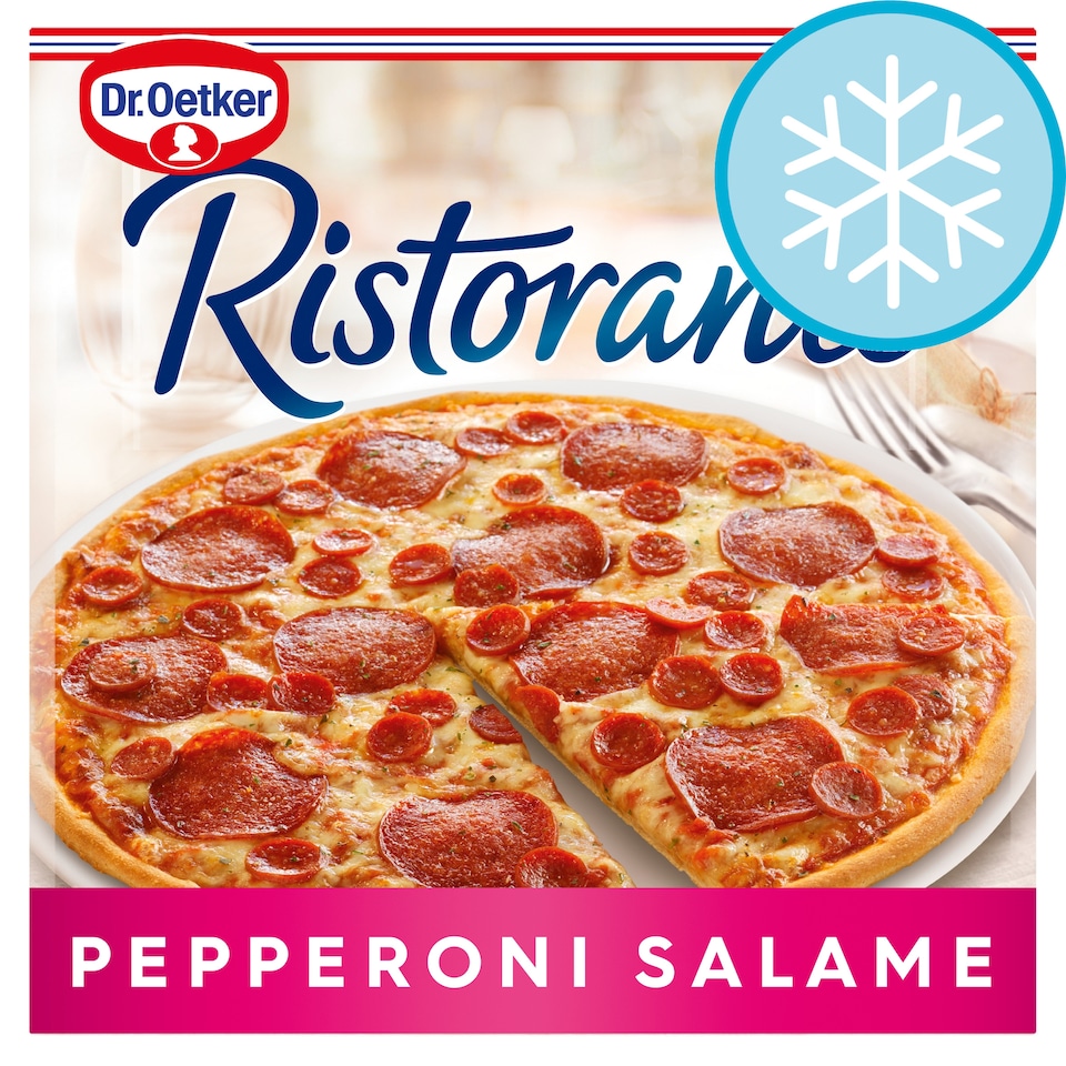Dr Oetker Ristorante Pepperoni Salame Pizza 320G