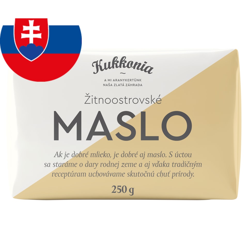 Kukkonia Žitnoostrovské maslo 250 g