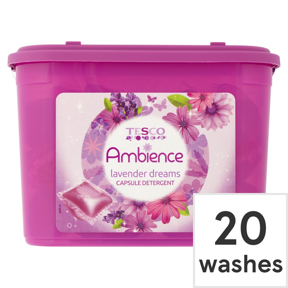Tesco Ambience Lavender Capsule 20 Pack