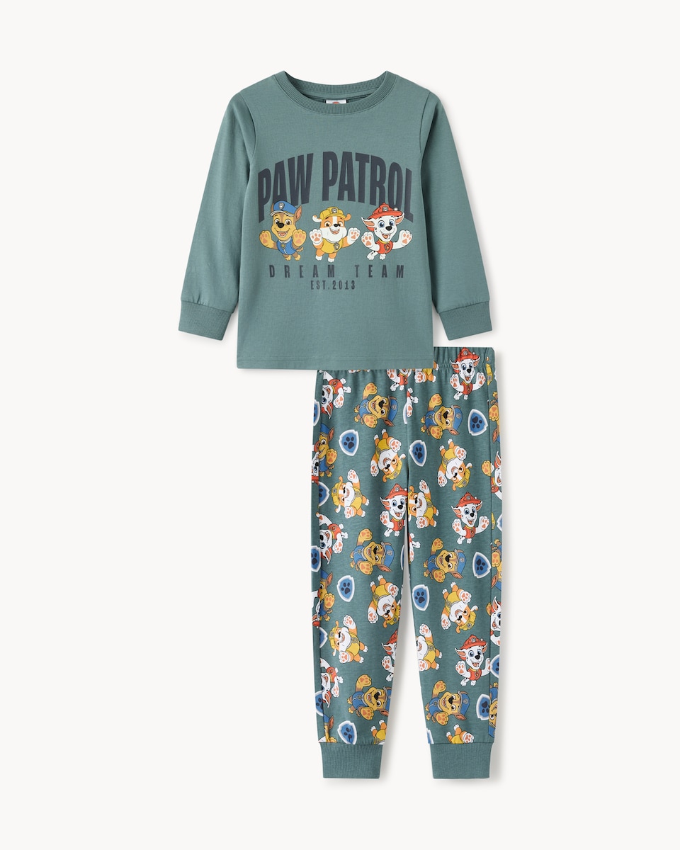 image 1 of Paw Patrol Pure Cotton Pyjama Set in Multi