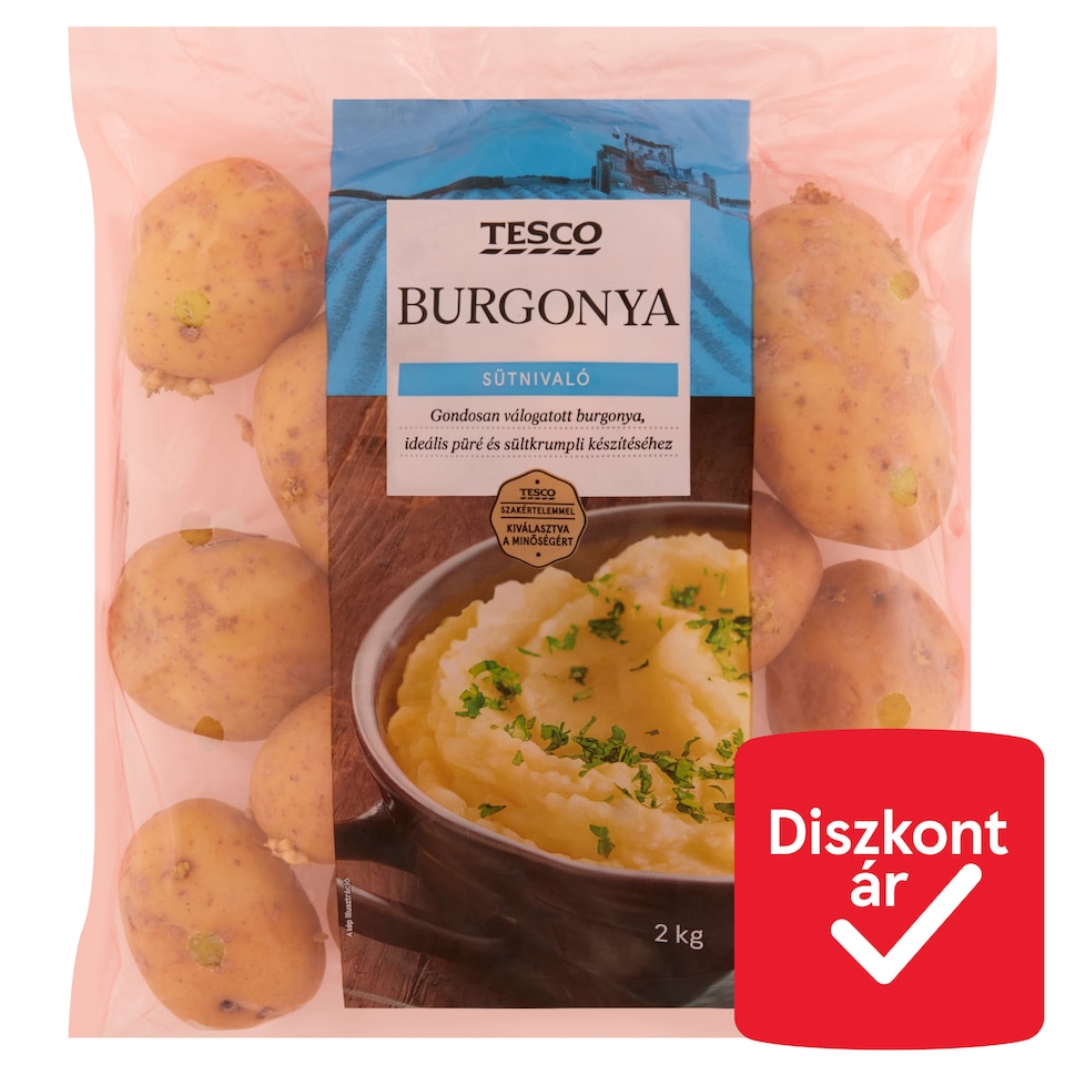 Tesco sárga étkezési burgonya 2 kg