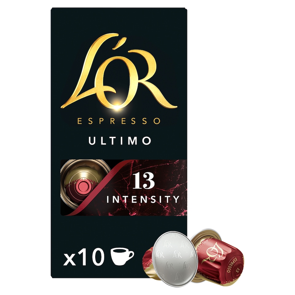 L'or. Espresso Ultimo Ground Coffee 10 Pack 52G