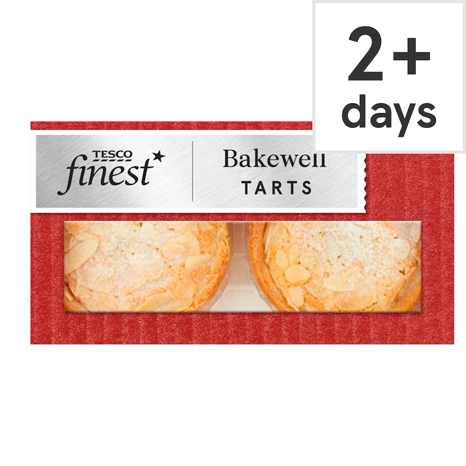Tesco Finest Bakewell Tarts 2 Pack