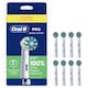 image 1 of Oral-B Cross Action White Electric Toothbrush Replacement Heads 8 pack