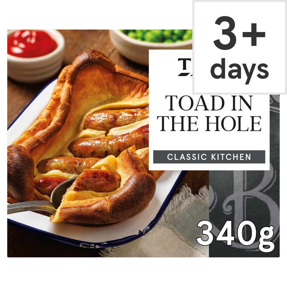 Tesco Toad In The Hole 340G Tesco Groceries