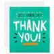 image 2 of Pigment Productions Thank You Card Just Wanna Say Thank You Blank Inside