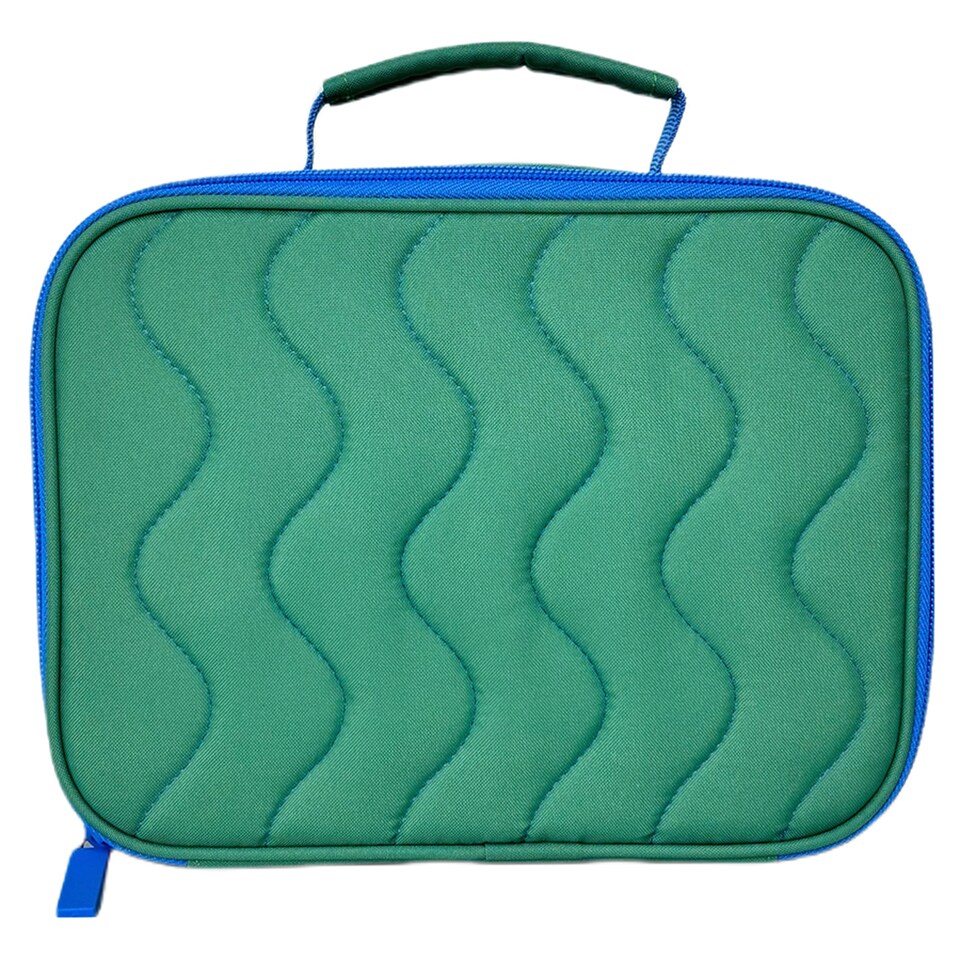 image 1 of Tesco Design Green Quilted Lunch Bag