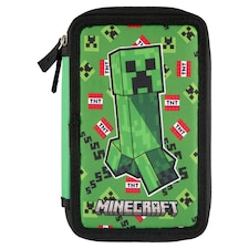 Minecraft Double Pencil Case with Equipment