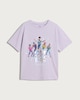 image 4 of K-Pop Demon Hunters Pure Cotton Saja Boys T-Shirt in Lilac