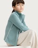 image 1 of F&F Active Girls ULTRAMOVE Zip Up Jacket in Green