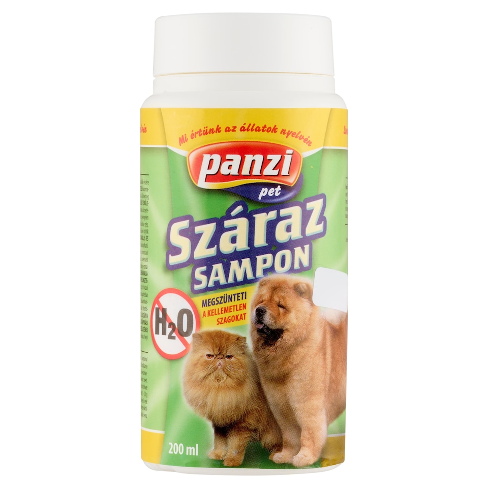 Panzi Pet száraz sampon kutyák és macskák részére 200 ml
