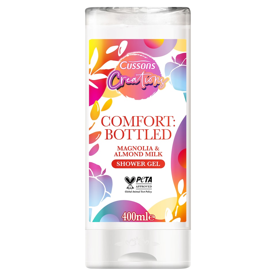 image 1 of CUSSONS CREATIONS COMFORT BOTTLED SHOWER GEL 400ML