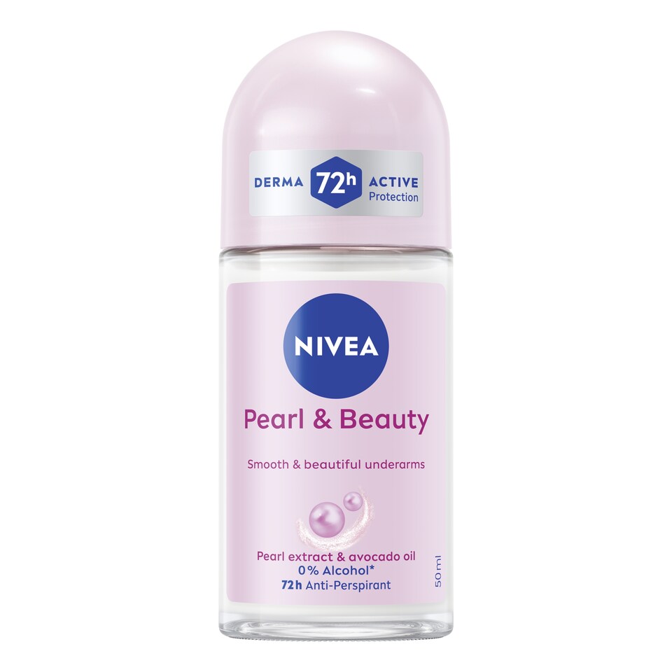 NIVEA Pearl & Beauty Anti-Perspirant Deodorant Roll-On 50ml